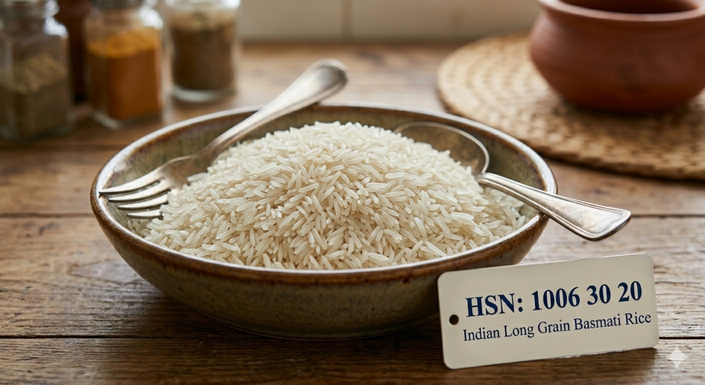 Indian long basmati rice